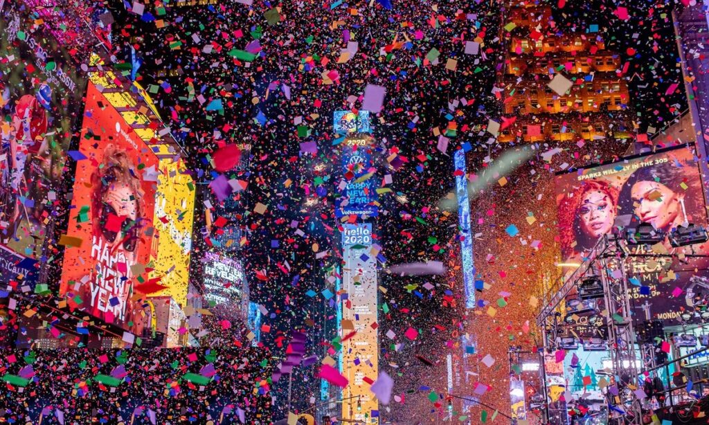 New Year Square