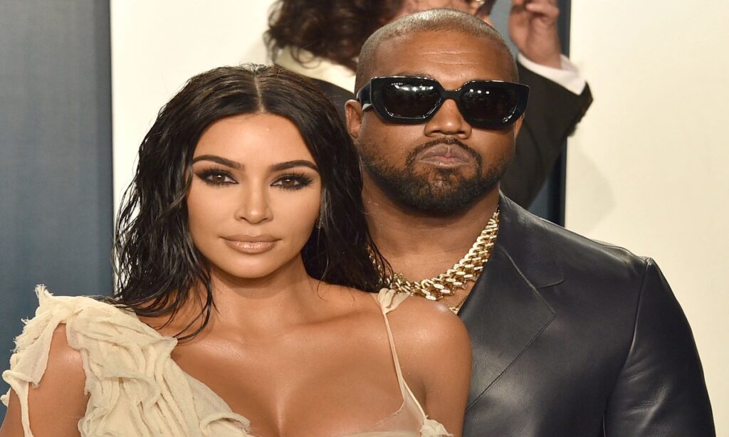 Kim Kardashian and Kanye West