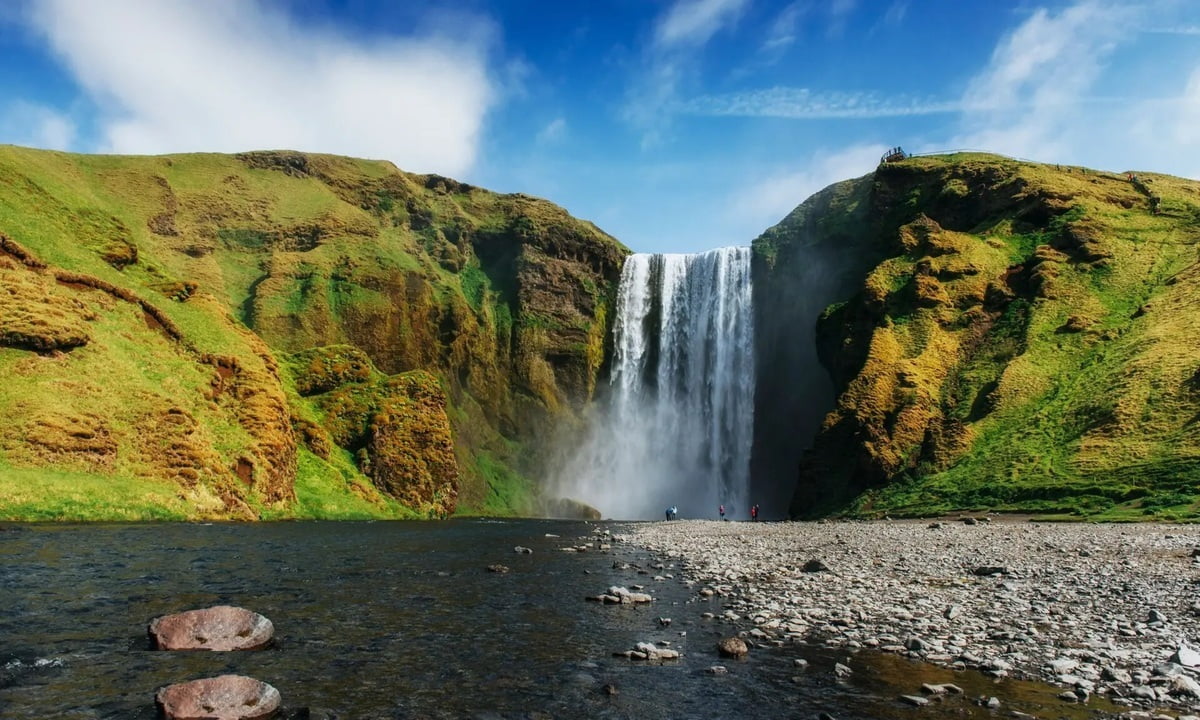 Skogafoss Fall