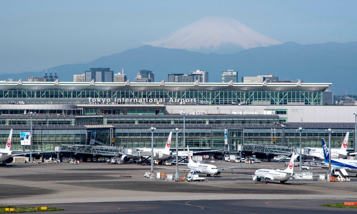 Best Airports in the World Tokyo Haneda International Airport