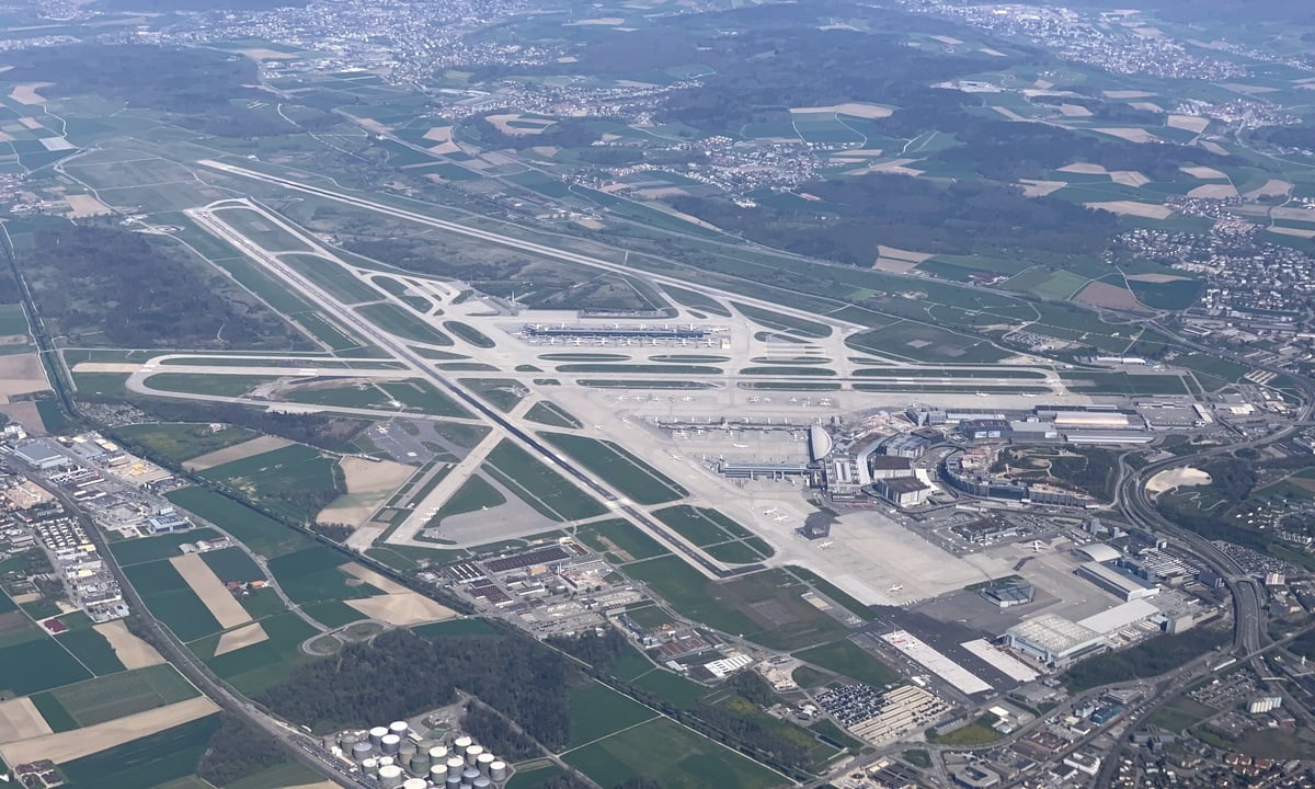 Best Airports in the World Zurich Airport, Switzerland